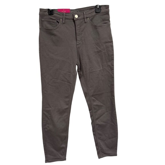 SPANX Slim-X Ankle Gray Jeans Size 31 NWT - Picture 1 of 9